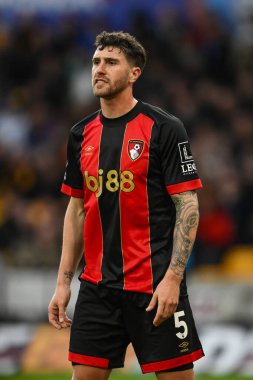 Bournemouth Maresi Premier Lig maçı sırasında Wolverhampton Wanderers, Bournemouth 'a karşı Molineux, Wolverhampton, İngiltere, 30 Kasım 2024