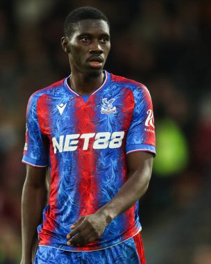 Kristal Saray 'dan Ismala Sarr Premier Lig maçı sırasında Crystal Palace, Newcastle United' a karşı Selhurst Park, Londra, İngiltere, 30 Kasım 2024
