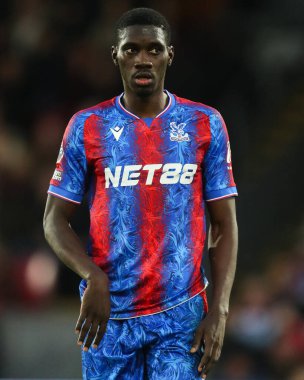 Kristal Saray 'dan Ismala Sarr Premier Lig maçı sırasında Crystal Palace, Newcastle United' a karşı Selhurst Park, Londra, İngiltere, 30 Kasım 2024