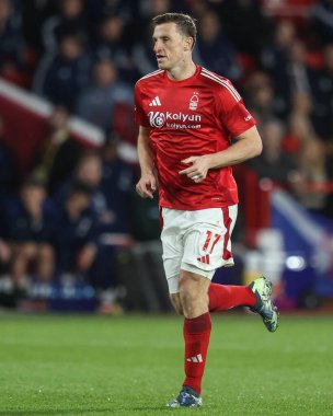 Nottingham Ormanı 'ndan Chris Wood Premier League maçı sırasında Nottingham Forest, Ipswich Town' a karşı City Ground, Nottingham, İngiltere, 30 Kasım 2024