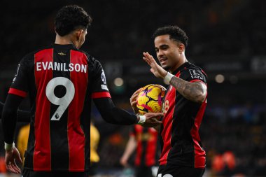 Bournemouth takımından Justin Kluivert 30 Kasım 2024 'te Wolverhampton Wanderers ile Bournemouth arasında oynanan Premier League maçında penaltı atarak hat-trick' ini tamamladı.