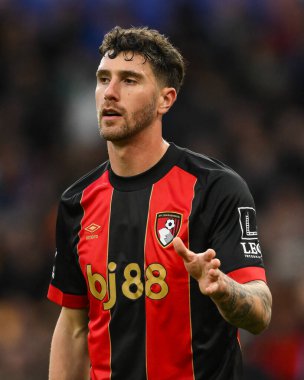 Bournemouth Maresi Premier Lig maçı sırasında Wolverhampton Wanderers, Bournemouth 'a karşı Molineux, Wolverhampton, İngiltere, 30 Kasım 2024