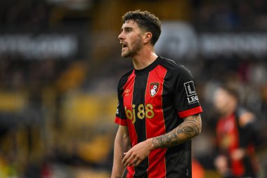 Bournemouth Maresi Premier Lig maçı sırasında Wolverhampton Wanderers, Bournemouth 'a karşı Molineux, Wolverhampton, İngiltere, 30 Kasım 2024
