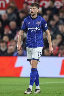 Ipswich Town 'dan Cameron Burgess Premier Lig maçı sırasında Nottingham Forest, Ipswich Town' a karşı City Ground, Nottingham, 30 Kasım 2024