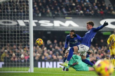 Ipswich Town 'dan Nathan Broadhead Premier League maçı sırasında Ipswich Town' a karşı Ipswich Road, Ipswich, İngiltere, 3 Aralık 2024