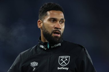 West Ham United West Ham United 'dan Wes Foderingham Premier League maçında Leicester City, West Ham United' a karşı King Power Stadyumu, Leicester, İngiltere, 3 Aralık 2024