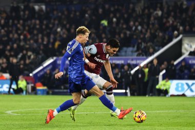 Leicester City 'den Kasey McAteer, 3 Aralık 2024' te King Power Stadyumu 'nda oynanan Premier League maçında Leicester City ile West Ham United maçında gol atma şansı yakaladı.