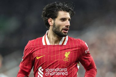 Liverpool 'dan Dominik Szoboszlai Premier Lig karşılaşmasında Newcastle United, Liverpool' a karşı St. James 'Park, Newcastle, 4 Aralık 202