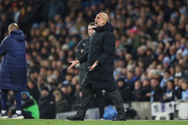 Manchester City 'nin teknik direktörü Manchester City, Etihad Stadyumu' nda oynanan Premier League maçında tepki gösterdi.