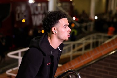 Liverpool 'dan Curtis Jones, 4 Aralık 202' de İngiltere 'nin Newcastle kentindeki St. James' Park 'ta oynanan Premier League maçı sırasında geldi.