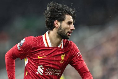 Liverpool 'dan Dominik Szoboszlai Premier Lig karşılaşmasında Newcastle United, Liverpool' a karşı St. James 'Park, Newcastle, 4 Aralık 202