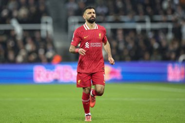 Liverpool 'dan Muhammed Salah Premier Lig karşılaşmasında Newcastle United ile Liverpool arasında 4 Aralık 202' de St. James 'Park, Newcastle, İngiltere' de oynanan karşılaşmada