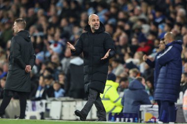 Manchester City 'nin teknik direktörü Manchester City, Etihad Stadyumu' nda oynanan Premier League maçında tepki gösterdi.
