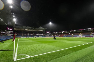 Burnley 'nin Evi, Burnley Turf Moor, Burnley, 6 Aralık 2024' te Middlesbrough 'a karşı oynanan Gökyüzü İddia Şampiyonası maçında genel bir manzara.