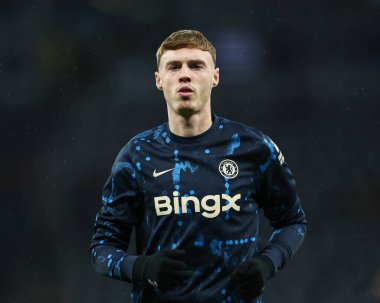 Chelsea 'den Cole Palmer Premier Lig karşılaşması öncesinde Tottenham Hotspur' a karşı Chelsea Tottenham Hotspur Stadyumu, Londra, İngiltere, 8 Aralık 2024