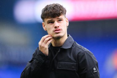 AFC Bournemouth takımından Milos Kerkez, 8 Aralık 2024 tarihinde Ipswich Town ile Bournemouth arasında oynanan Premier League maçı öncesinde Portman Road 'a geldi.