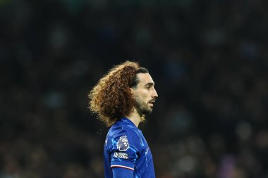 Chelsea 'den Marc Cucurella Premier Lig maçında Tottenham Hotspur, Chelsea' ye karşı Tottenham Hotspur Stadyumu, Londra, Birleşik Krallık, 8 Aralık 2024
