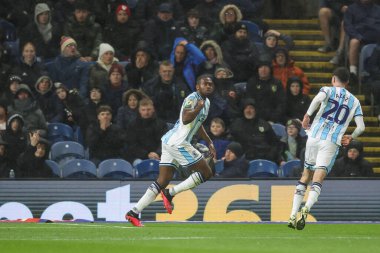 Middlesbrough takımından Anfernee Dijksteel, 6 Aralık 2024 tarihinde Burnley ile Middlesbrough arasında oynanan Sky Bet Şampiyonası maçında 0-1 kazanma hedefini kutluyor.