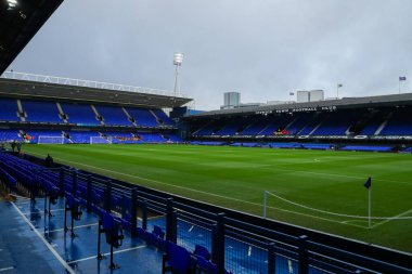 Ipswich Town, Ipswich Road, Ipswich, İngiltere 'de 8 Aralık 2024 tarihinde oynanan Premier League maçından önce Portman Road' un genel bir görüntüsü.