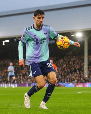 Arsenal 'den Kai Havertz, 8 Aralık 2024' te Craven Cottage, Londra, İngiltere 'de oynanan Premier League maçında Fulham Arsenal' e karşı.