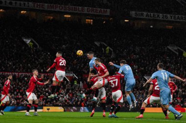 Nottingham Ormanı 'ndan Nikola Milenkovi Premier Lig maçında Manchester United ve Nottingham Forest maçında 7 Aralık 2024 tarihinde Old Trafford, Manchester, İngiltere' de 0-1 'lik skorla gol attı.