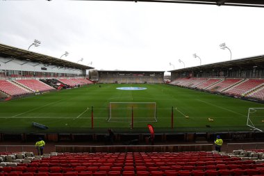 Barclays Bayanlar Süper Ligi öncesinde Leigh Spor Köyü 'nün genel görünümü Manchester United Women - Liverpool Women - Leigh Spor Köyü, Leigh, İngiltere, 8 Aralık 2024