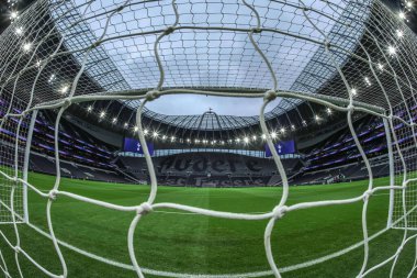 Tottenham Hotspur Stadyumu 'nun, Tottenham Hotspur' un Chelsea 'ye karşı oynadığı Premier League maçı öncesinde, Tottenham Hotspur Stadyumu' nun genel görüntüsü, 8 Aralık 2024