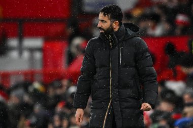 Manchester United 'ın Ruben Amorim Menajeri Manchester United ile Nottingham Forest maçını 7 Aralık 2024' te Old Trafford, Manchester 'da izliyor.