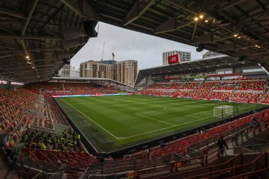 The Gtech Community Stadyumu 'nun Premier League maçındaki genel görüntüsü Brentford - Newcastle United maçı sırasında 7 Aralık 2024' te Londra 'daki Gtech Community Stadyumu' nda gerçekleşti.