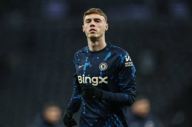 Chelsea 'den Cole Palmer Premier Lig karşılaşması öncesinde Tottenham Hotspur' a karşı Chelsea Tottenham Hotspur Stadyumu, Londra, İngiltere, 8 Aralık 2024