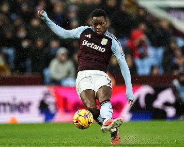 Aston Villa 'dan Jhon Durn, Premier Lig maçı Aston Villa-Southampton maçında 7 Aralık 2024' te Birmingham, Birmingham 'da 1-0' lık skorla gol attı.