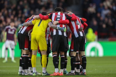 Brentford, Premier League maçında Brentford Newcastle United 'a karşı Gtech Community Stadyumu, Londra, İngiltere, 7 Aralık 2024