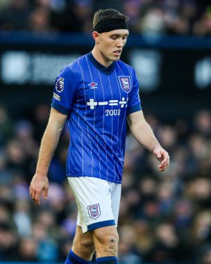 Ipswich Town 'dan Dara OShea, 8 Aralık 2024' te Ipswich Town ile Bournemouth arasında oynanan Premier League maçında üzgün görünüyor.