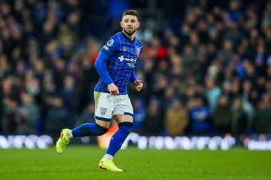 Ipswich Town 'dan Conor Chaplin, Premier Lig maçı sırasında Ipswich Town ile Bournemouth arasında Portman Road, Ipswich, İngiltere' de 8 Aralık 2024 'te oynanan karşılaşmada.