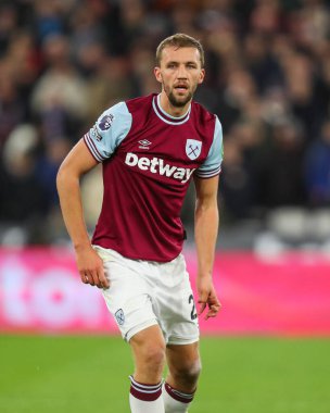 Premier Lig karşılaşmasında West Ham United ile Wolverhampton Wanderers karşılaşmasında West Souek, Londra Stadyumu 'nda 9 Aralık 2024