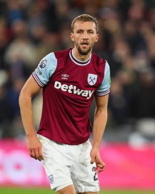 Premier Lig karşılaşmasında West Ham United ile Wolverhampton Wanderers karşılaşmasında West Souek, Londra Stadyumu 'nda 9 Aralık 2024