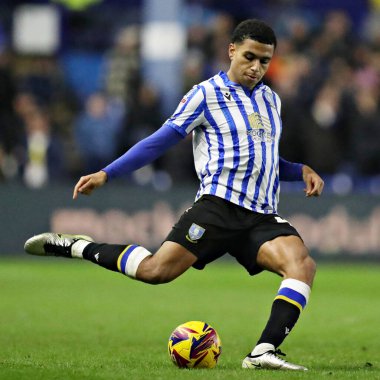 Sheffield 'li Shea Charles Çarşamba günü Sheffield Çarşamba günü Sheffield' a karşı Hillsborough, Sheffield, İngiltere, 10 Aralık 2024