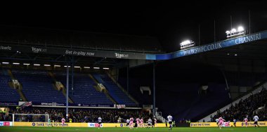 Hillsborough 'un 10 Aralık 2024' te Sheffield Wednesday, Shelsborough, Sheffield, İngiltere 'de Blackburn Rovers' a karşı oynadığı Sky Bet Şampiyonası maçındaki genel görünümü