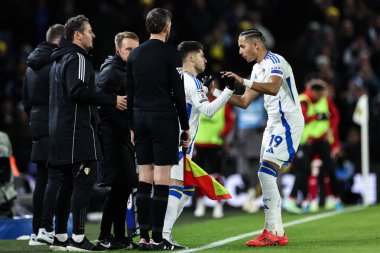 Leeds United takımından Malikane Solomon 10 Aralık 2024 'te Leeds, İngiltere' de Leeds Road 'da oynanan Sky Bet Şampiyonası maçında Leeds United ve Middlesbrough maçında Leeds United adına yarışacak.