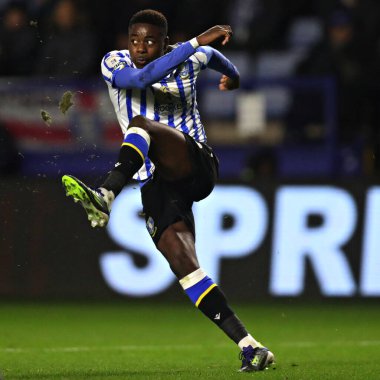 Sheffield 'li Anthony Musaba, 10 Aralık 2024' te Sheffield Wednesday, Sheffield, Sheffield, İngiltere 'de Blackburn Rovers' a karşı oynanan Gökyüzü İddia Şampiyonası maçında