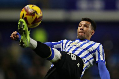 Sheffield Wednesday 'den Marvin Johnson, 10 Aralık 2024' te Sheffield Wednesday 'in Hillsborough, Sheffield, İngiltere' de Blackburn Rovers 'a karşı oynadığı Sky Bet Şampiyonası maçında temize çıktı.