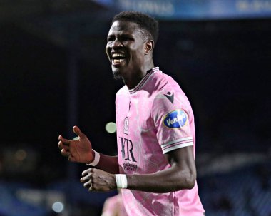 Blackburn Rovers takımından Makhtar Gueye, 10 Aralık 2024 'te Sheffield Wednesday' e karşı Hillsborough, Sheffield, Birleşik Krallık 'ta oynanan Blackburn Rovers maçından sonra