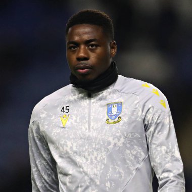 Sheffield 'li Anthony Musaba, 10 Aralık 2024' te Sheffield Çarşamba günü, Sheffield, Sheffield, İngiltere 'de Blackburn Rovers' a karşı oynanan Gökyüzü İddia Şampiyonası maçından önce.