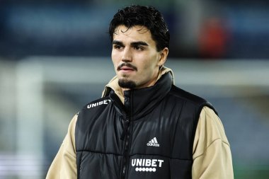 Leeds United takımından Pascal Struijk, 10 Aralık 2024 'te Leeds United ile Middlesbrough arasındaki Sky Bet Şampiyonası öncesinde geldi.