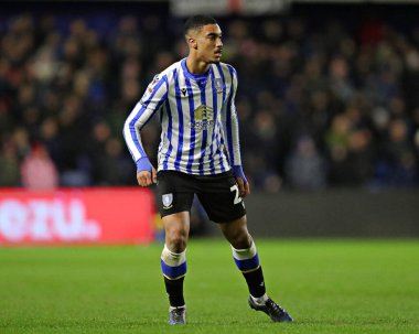 Sheffield 'li Yan Valery, Çarşamba günü Sheffield Çarşamba günü Sheffield, Sheffield, Sheffield, İngiltere' de Blackburn Rovers maçında 10 Aralık 2024