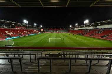 St. Helens Stadyumu 'nun genel bir manzarası, Liverpool Kadınlar Ligi Kupası öncesinde - Grup Sahnesi - Grup A Liverpool Kadınları Everton Kadınlarına karşı St Helens Stadyumu, St Helens, İngiltere, 11 Aralık 2024