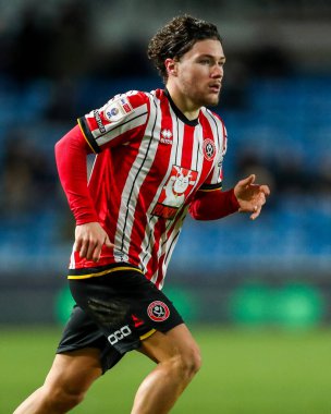 Sheffield United takımından Callum O 'Hare, 11 Aralık 202' de Sheffield United 'a karşı oynanan Gökyüzü İddia Şampiyonası maçında sahada.