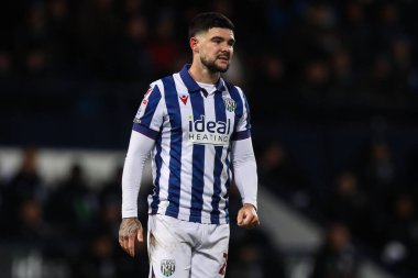 West Bromwich Albion 'dan Alex Mowatt Sky Bet Şampiyonası maçı sırasında West Bromwich Albion, Coventry City' ye karşı The Hawthorns, West Bromwich, İngiltere, 11 Aralık 2024