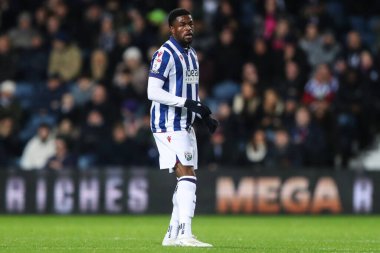West Bromwich Albion 'dan Josh Maja 11 Aralık 2024' te West Bromwich Albion, The Hawthorns, West Bromwich, İngiltere 'de Coventry City' ye karşı oynadığı maçta