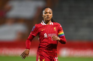 Liverpool 'dan Taylor Hinds, Kadınlar Ligi Kupası - Grup Sahnesi - Grup A Liverpool Kadınlar Everton Kadınlarına Karşı St Helens Stadyumu, St Helens, İngiltere, 11 Aralık 2024